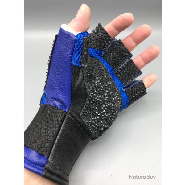 Gant de tir coup� STARGET Noir Bleu pour tireur droitier