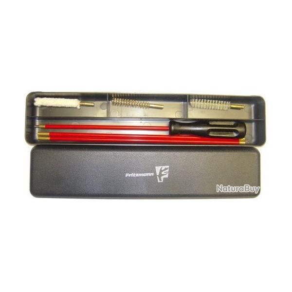 Baguette de nettoyage + 3 brosses pour carabine 9mm