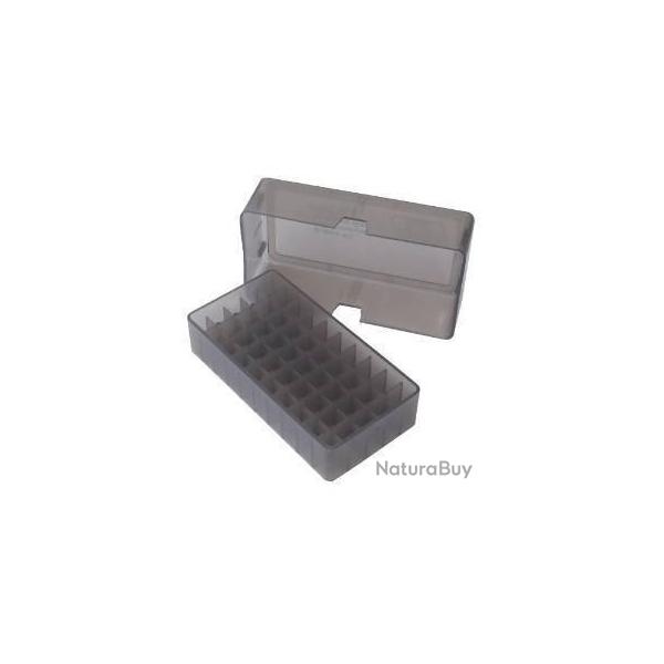 MTM E50-45-41 Boite 50 Munitions .41, .44 Fum� Transparent
