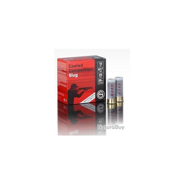 Cartouches GECO Slug Black calibre 12/67,5 26 grains