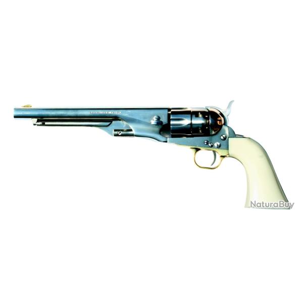 Revolver Pietta Mod�le 1860 Army Acier Blanc calibre 44
