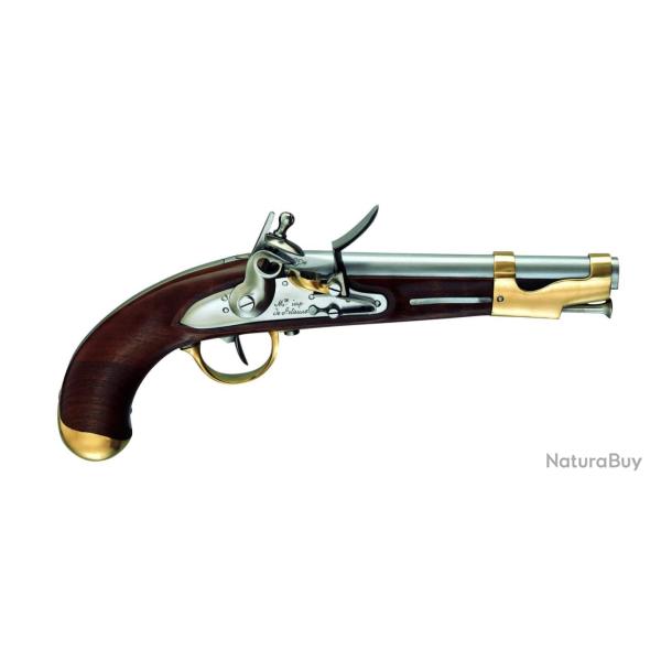 PISTOLET PEDERSOLI AN IX A SILEX CAL. .69