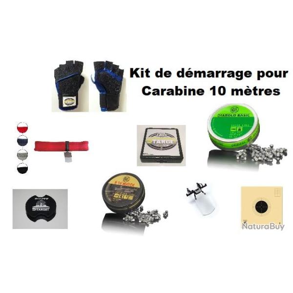 Kit de d�marrage pour carabine 10 m�tres