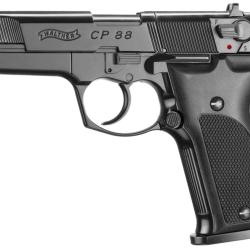 Pistolet &agrave; plombs CO2 Calibre 4.5mm Walther CP88 Noir