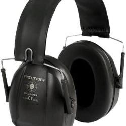 CASQUE PELTOR BULL'EYE I NOIR AVEC SERRE-TETE PLIABLE