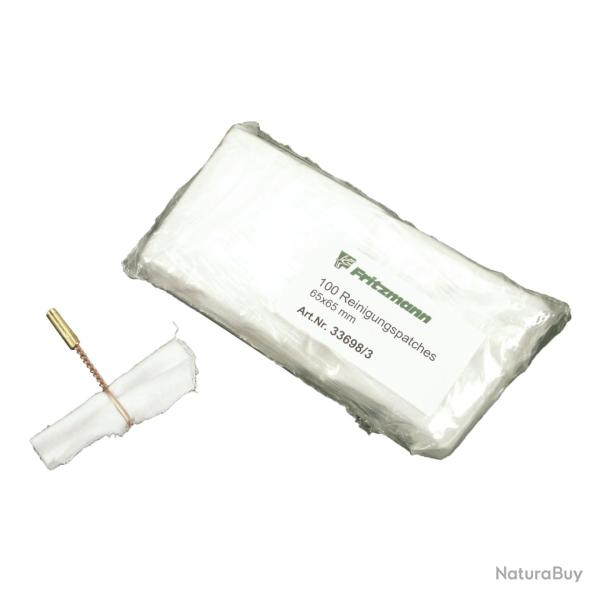 Patches 65X65mm du calibre 22lr au calibre 6.5mm par 100