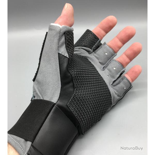 Gant de tir coup� STARGET Noir Gris pour tireur droitier