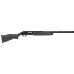 Fusil de chasse semi-automatique synthetique noir Country canon de 71cm Cal. 12/76