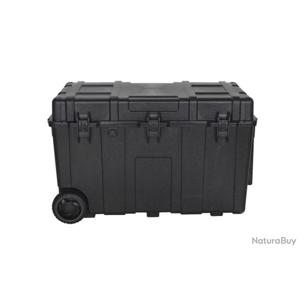 Malle de transport professionnelle �tanche noire