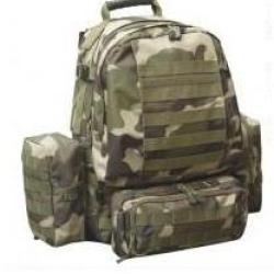 Pack sac &agrave; dos tactical avec pochettes et hydratation 3l