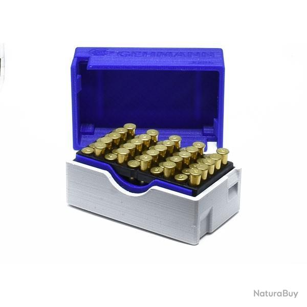Bo�te de rangement Gehmann pour 50 munitions 22Lr