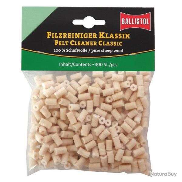 Tampons de nettoyage 7.5mm par 300 Ballistol