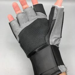 Gant de tir coup&eacute; STARGET Noir Gris pour tireur Gaucher