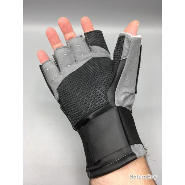 Gant de tir coup� STARGET Noir Gris pour tireur Gaucher