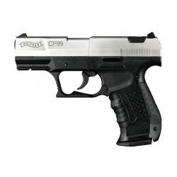 Pistolet &agrave; plombs CO2 CP99 BICOLORE WALTHER CAL 4.5MM