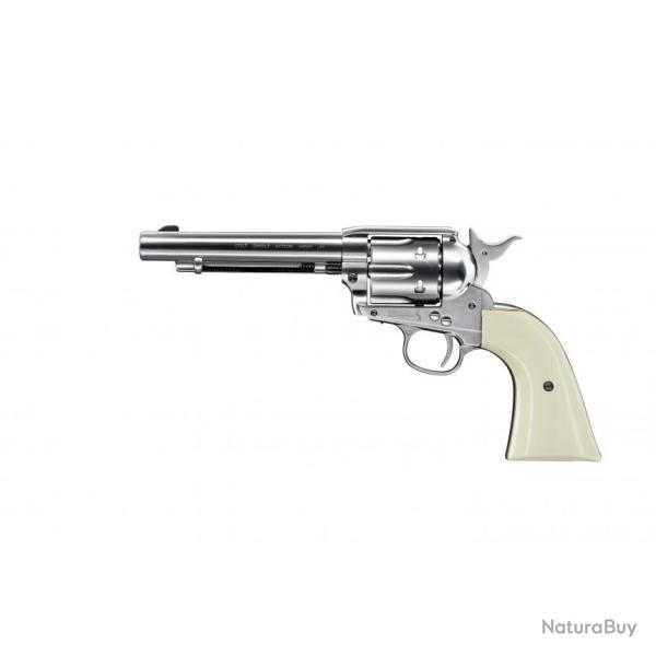 REVOLVER COLT SA ARMY 45 5.5'' CO2 CALIBRE 4.5 MM NICKEL PLATED