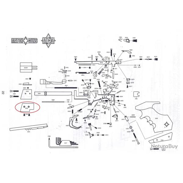 Contrepoids externe MatchGuns MG2 2006