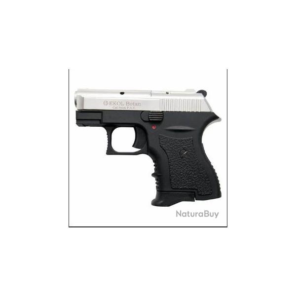 PISTOLET EKOL BOTAN CHROME 9MM PA