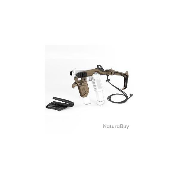 KIT STABILISATEUR RECOVER 20/21MG POUR GLOCK 10MM/45ACP CADRE LARGE - TAN