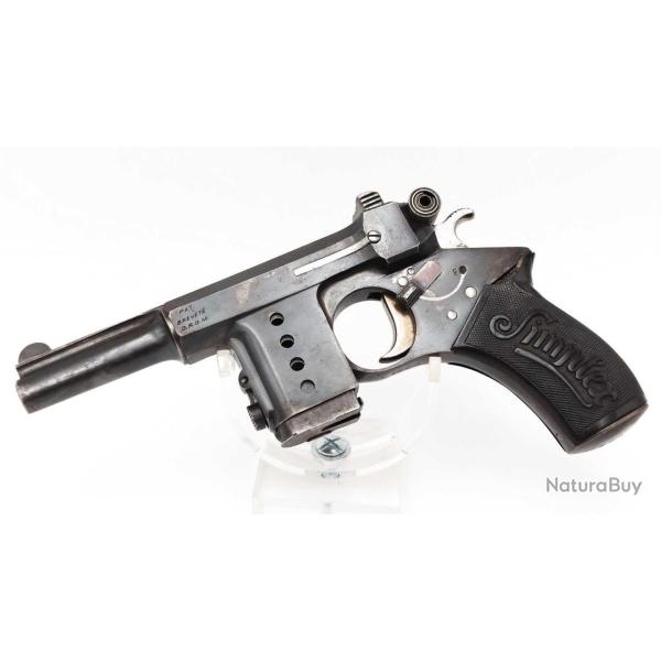 PISTOLET BERGMANN SIMPLEX MODELE 1897 CALIBRE 8MM BERGMANN - AllEMAGNE XIX eme Trs bon  Allemagne X