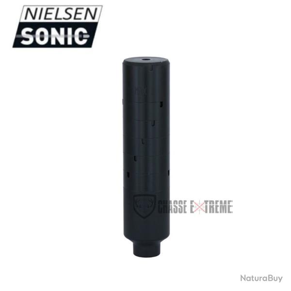 Silencieux NIELSEN SONIC 40 Fritz M15x1 Cal 8 mm Noir
