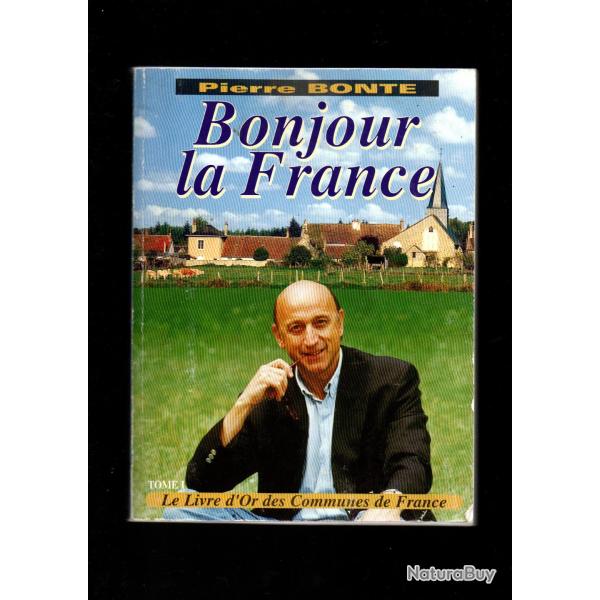 bonjour la france le livre d'or des communes de france tome 1 de pierre bonte