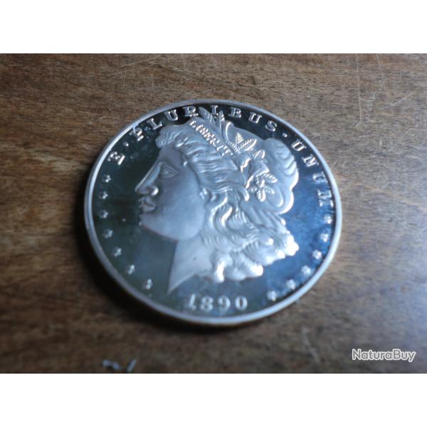 monnaie one dollard 1890
