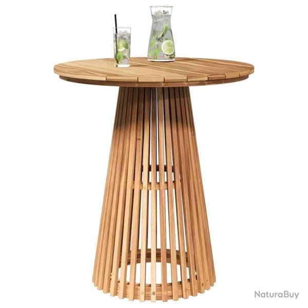Table d'appoint Marron 70 x 70 x 75 cm Bois de teck massif