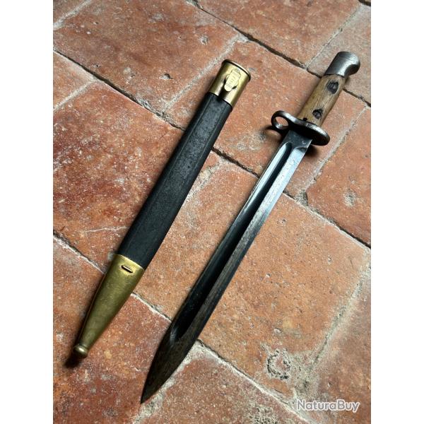 Ba�onnette portugaise 1904 - WW1