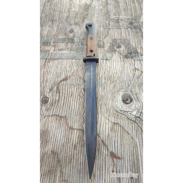 Ba�onnette allemande K98 - S84/98 III - Jos. Corts 1938 avec fourreau (non appari�)