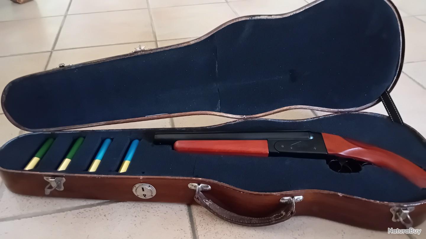 étui à fusil en cuir ancien - bibelot & co