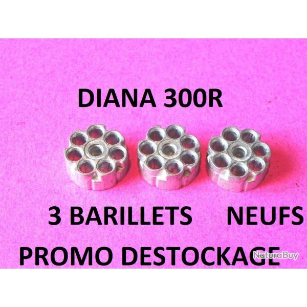 LOT de 3 barillets NEUFS de DIANA 300R  12.00 Euros !!!!!!!!!!! - VENDU PAR JEPERCUTE (HUB268)