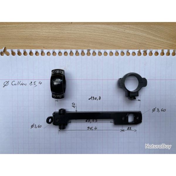 Montage de lunettes en acier pour lunettes de 25,4