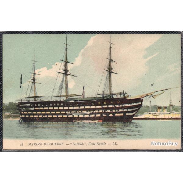 CPA - MARINE DE GUERRE - " Le Borda " - �cole Navale N� 1468