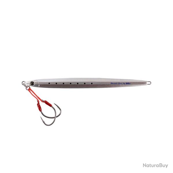 Jig M�tallique Mustad Mezashi Slim 60g 60g Shirasu Glow