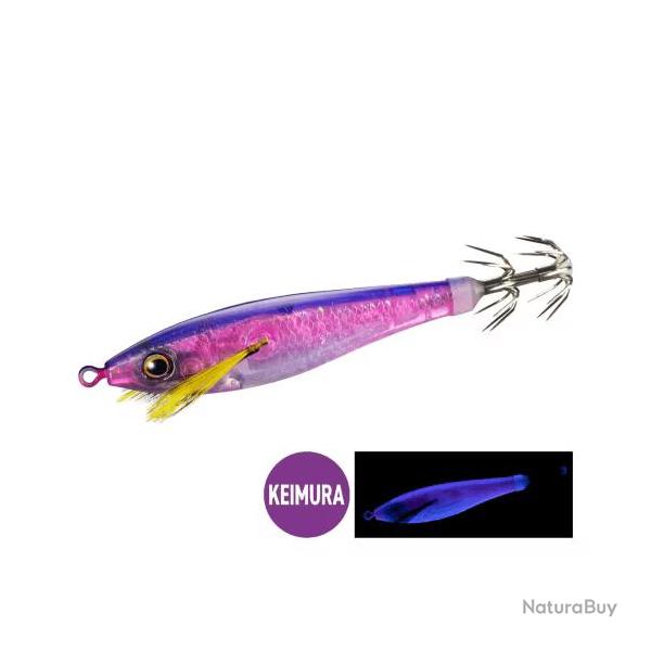Turlutte Shimano Sephia Sui Sui Stick 80 FB 4,5g Pro Purple UV