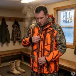 Veste Percussion Grand Nord Ghostcamo Imperm&eacute;able Chasse CE