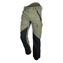 Pantalon Francital Montvert R Multi Poches Renforts Genoux UPF 50+