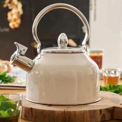 Bouilloire &agrave; sifflet Inox 2,5L &Oslash;20cm Toutes feux induction