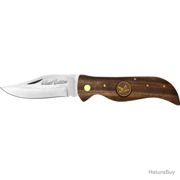 Couteau Berger Canard - Lame Inox 9cm - Bois Acacia - L19,5cm