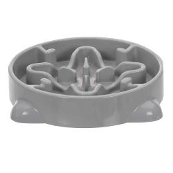 Gamelle anti glouton 21,5x5cm coloris aléatoire