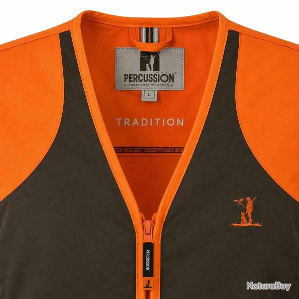 Gilet Percussion tradition haute visibilit� d�perlant