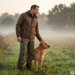Pantalon de traque imperm&eacute;able ProHunt Griffon WP kaki