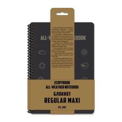 Carnet Tactique Ecopybook Spirale Papier Imperm&eacute;able R&eacute;sistant