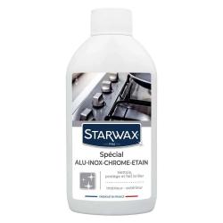 Nettoyant sp&eacute;cial alu inox chrome &eacute;tain Starwax 500ml