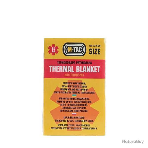 Couverture Thermique Polyester Mtallis Impermable Lger