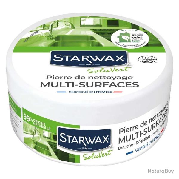 Pierre de nettoyage naturelle 99% + �ponge d�tachante 375g Starwax