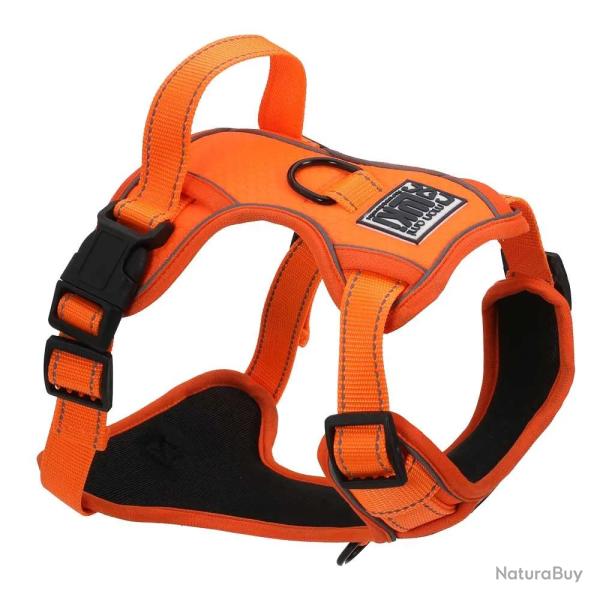 Harnais r�fl�chissant orange s�curit� haute visibilit�