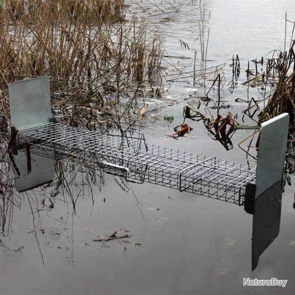 Cage-pi�ge Strong trappe glissi�re 3 poign�es 180x34x34cm