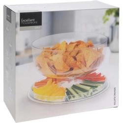 Plateau de service avec couvercle &Oslash;30,5cm H20cm 890g